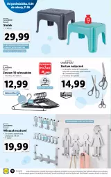 Gazetka promocyjna Lidl - GAZETKA - Gazetka - ważna od 11.06 do 11.06.2022 - strona 12 - produkty: Noż, Nożyczki, Wieszak, Stołek, Haczyk, Drzwi, LG