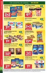 Gazetka promocyjna Stokrotka - Market - Gazetka - ważna od 24.06 do 24.06.2026 - strona 2 - produkty: Mozzarella, Lubella, Warzywa, Ser, Gra, Cukier, Migdały, Bell, Parówki, Kawa mielona, Kawa, Lody, Optima, Farm Milk, Torba, Mąka, Prima, Rodzynki, Galbani, Owoce, Bella, Cukierki, Masło, Mango, Berlinki, Mięso, Fa