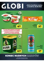 Gazetka promocyjna Carrefour - Gazetka Globi - Gazetka - ważna od 29.08 do 29.08.2022 - strona 1 - produkty: Piwa, Gra