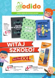 Gazetka promocyjna Odido - WITAJ SZKOŁO! - Gazetka - ważna od 09.09 do 09.09.2021 - strona 1 - produkty: BIC, Prince Polo, Długopis
