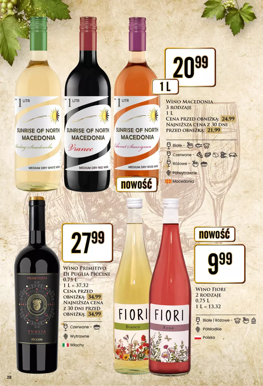Gazetka promocyjna Dino - Katalog alkoholowy / marzec 2024 - ważna 25.03 do 30.03.2024 - strona 28 - produkty: Wino