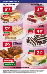 Gazetka promocyjna Stokrotka - Supermarket - Gazetka - ważna od 13.11 do 13.11.2024 - strona 3 - produkty: Warzywa, Ser, Ciasto z galaretką, Owoce, Gala, Mięso