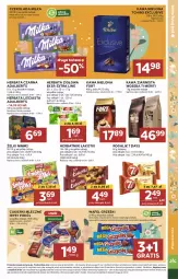 Gazetka promocyjna Stokrotka - Market - Gazetka - ważna od 09.04 do 09.04.2025 - strona 13 - produkty: Tchibo, Warzywa, Por, Gra, Cukier, Kawa ziarnista, Kawa mielona, Kawa, Herbata czarna, Herbatniki, 7 Days, Torba, Rogal, Grześki, Czekolada, Owoce, Cukierki, Woseba, Herbata, Kakao, Mięso, Milka, Nimm2
