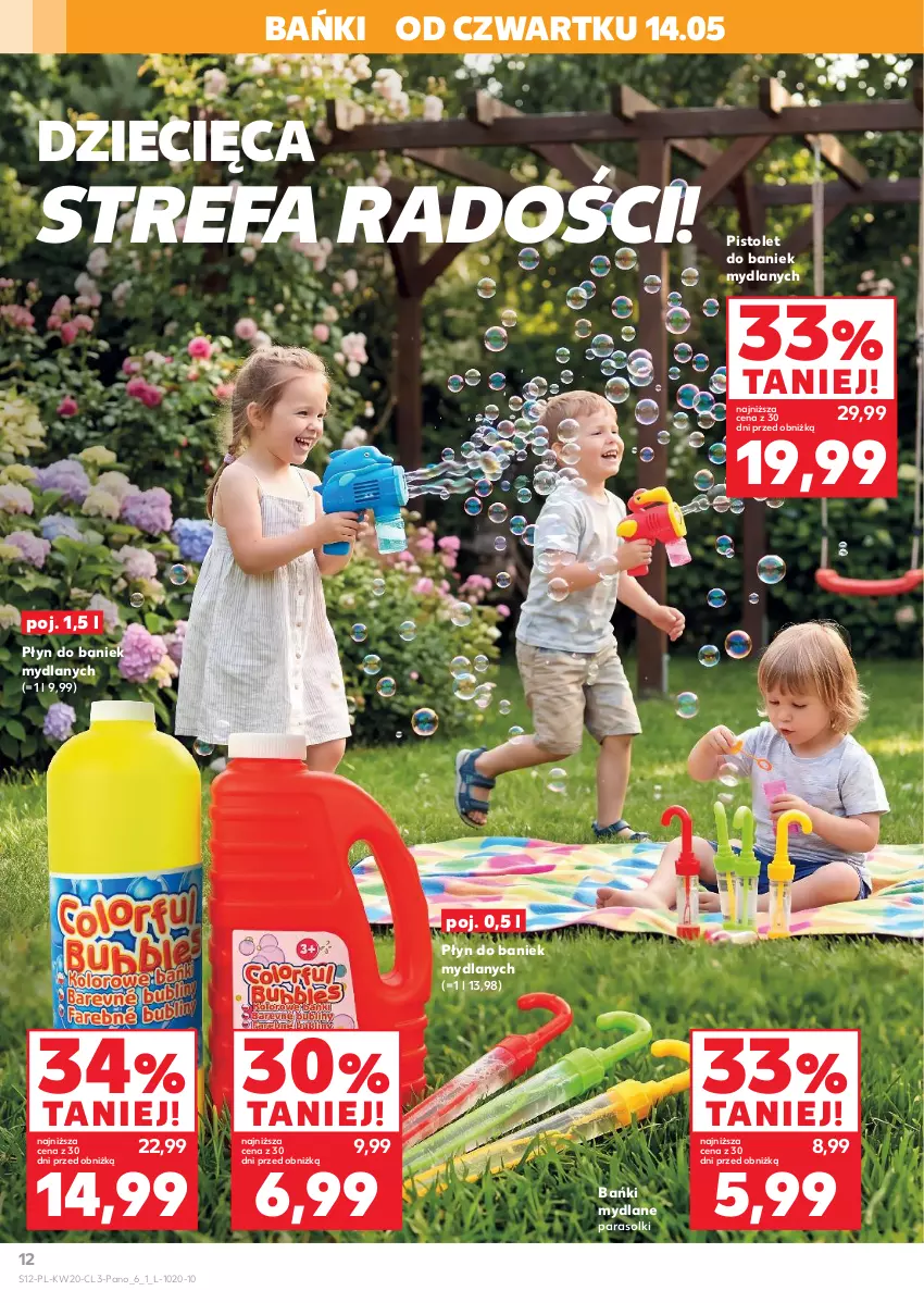Gazetka promocyjna Kaufland - Kaufland - ważna 14.05 do 02.06.2026 - strona 12 - produkty: Dzieci, Fa, Parasol, Pistolet