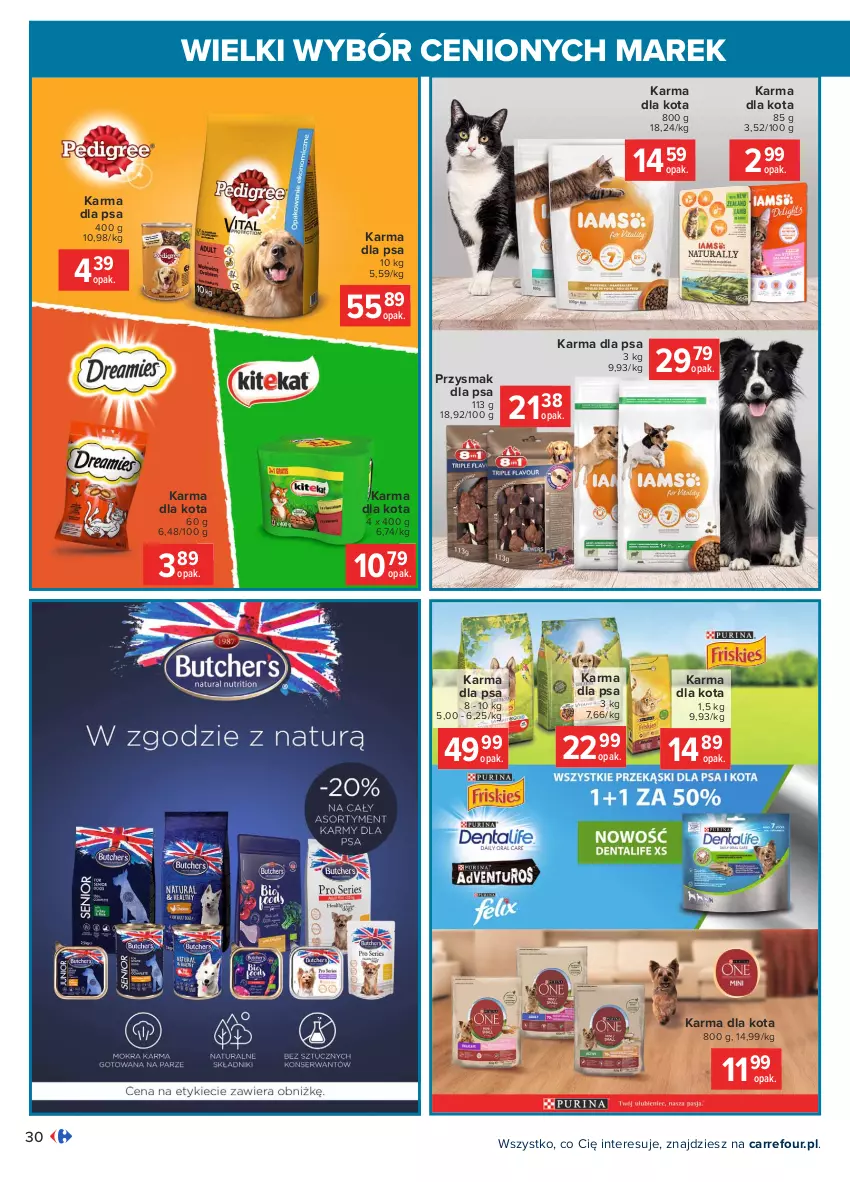 Gazetka promocyjna Carrefour - Gazetka Wielki wybór cenionych marek - ważna 03.05 do 15.05.2021 - strona 30 - produkty: Przysmak dla psa