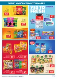 Gazetka promocyjna Carrefour - Gazetka Wielki wybór cenionych marek - Gazetka - ważna od 15.05 do 15.05.2021 - strona 29 - produkty: Cheetos, Lajkonik, Pur, Orzeszki, Cukier, Chipsy, Kosz, Chrupki, Przysnacki, Guma do żucia, Monster Munch, Cukierki, Orzeszki ziemne, Lay’s