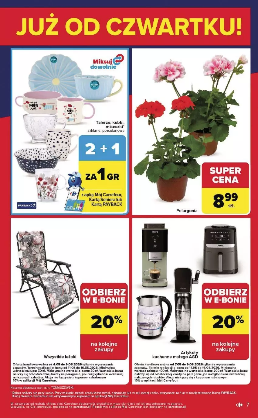 Gazetka promocyjna Carrefour - Gazetka Weekend okazji od czwartku! - ważna 07.05 do 09.05.2026 - strona 7 - produkty: Fa, Gra, Olej, Por, Talerz