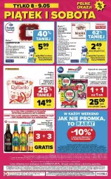 Gazetka promocyjna Carrefour - Gazetka Weekend okazji od czwartku! - Gazetka - ważna od 09.05 do 09.05.2026 - strona 8 - produkty: Piwo, Piec, Por, Gra, Anew, Praliny, Raffaello, Fairy, Zmywarki, Masło, LG, Fa