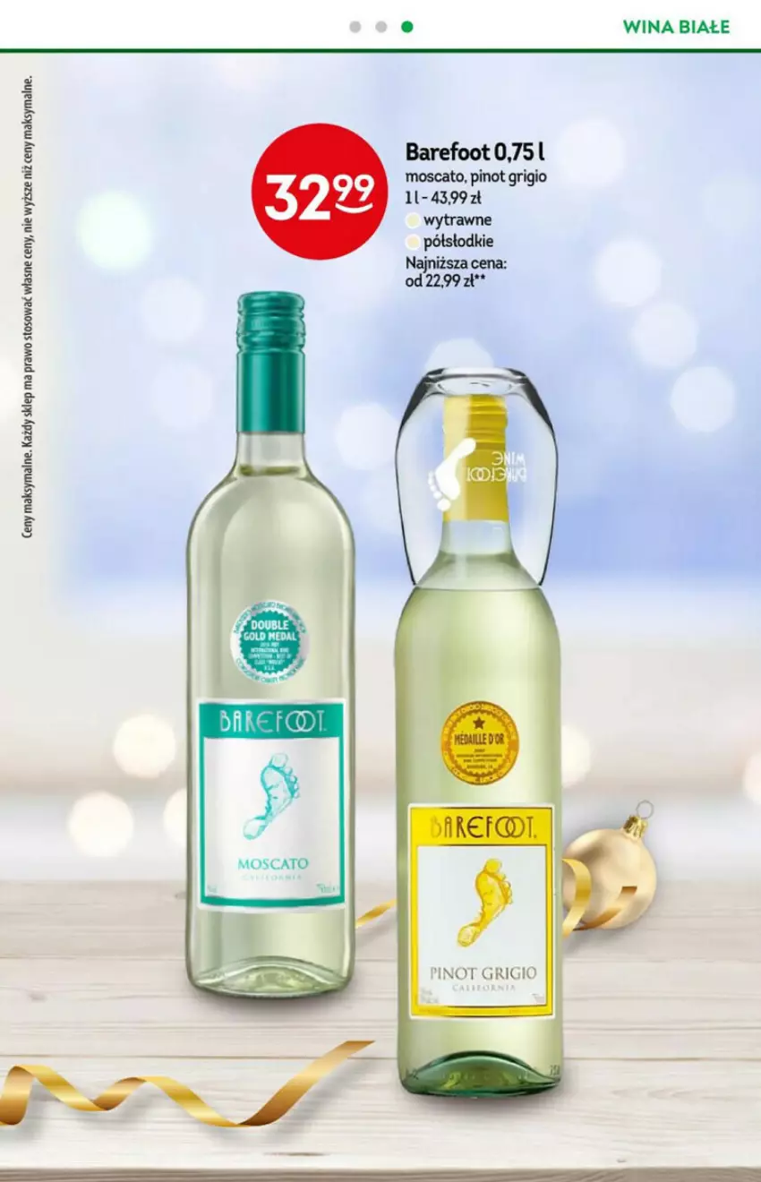 Gazetka promocyjna Żabka - ważna 13.12.2023 do 09.01.2024 - strona 28 - produkty: Barefoot, Pinot Grigio