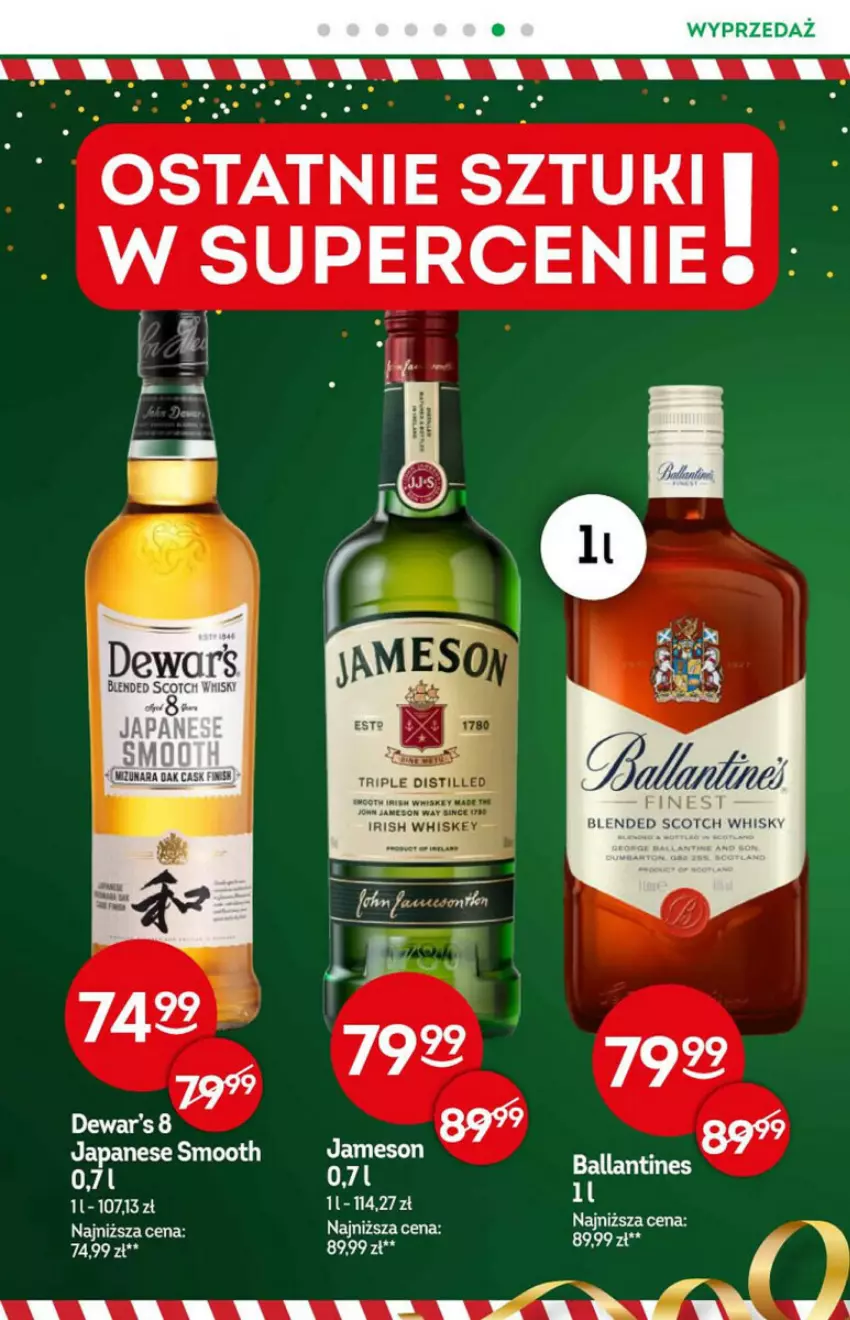 Gazetka promocyjna Żabka - ważna 13.12.2023 do 09.01.2024 - strona 37 - produkty: Fa, Jameson, Whisky