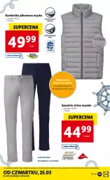 Gazetka promocyjna Lidl - GAZETKA - Gazetka - ważna od 28.03 do 28.03.2021 - strona 29 - produkty: Kamizelka, Spodnie