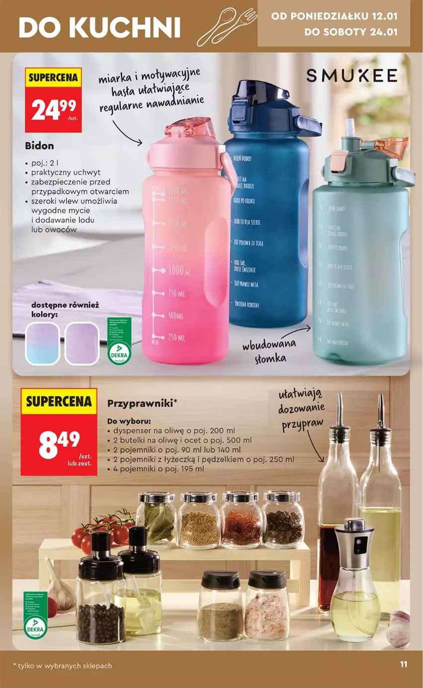 Gazetka promocyjna Biedronka - Okazje Tygodnia - ważna 10.01 do 24.01.2026 - strona 13 - produkty: Ocet, Piec, Pojemnik, Ser