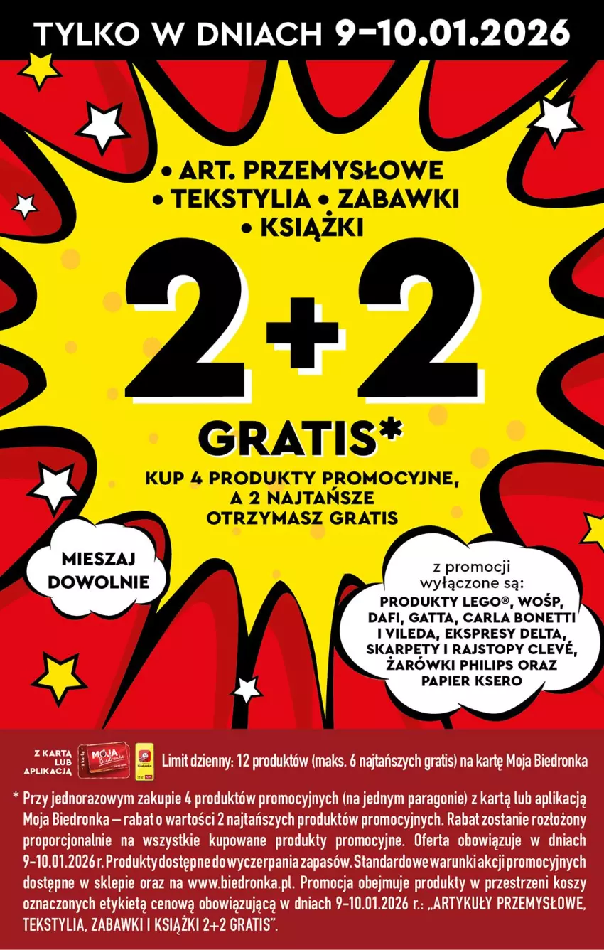 Gazetka promocyjna Biedronka - Okazje Tygodnia - ważna 10.01 do 24.01.2026 - strona 3 - produkty: Gra, Kosz, Por
