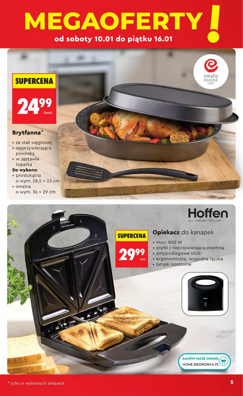 Gazetka promocyjna Biedronka - Okazje Tygodnia - ważna 10.01 do 24.01.2026 - strona 7 - produkty: Fa, Opiekacz do kanapek
