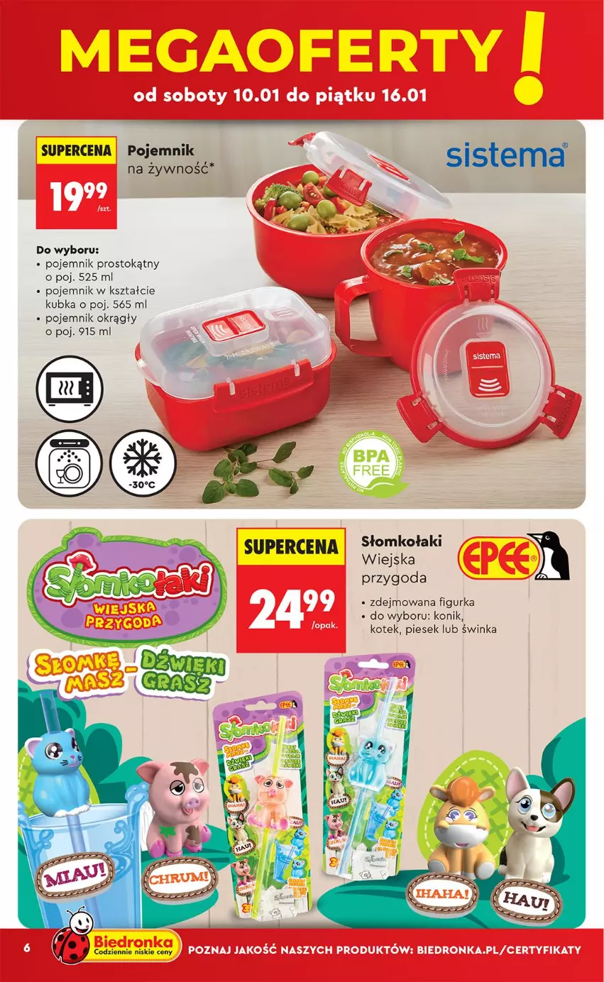 Gazetka promocyjna Biedronka - Okazje Tygodnia - ważna 10.01 do 24.01.2026 - strona 8 - produkty: Inka, Kotek, Pojemnik