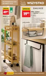 Gazetka promocyjna Biedronka - Okazje Tygodnia - Gazetka - ważna od 24.01 do 24.01.2026 - strona 18 - produkty: Papier, Ociekacz, Wieszak, Stojak, Organizer, Pajac, Dada, Ręcznik, Półka, Wózek, Fa