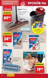 Gazetka promocyjna Biedronka - Okazje Tygodnia - Gazetka - ważna od 24.01 do 24.01.2026 - strona 34 - produkty: Pur, Mop, Rama, Wkład do mopa, Rękawice, Sprzątanie