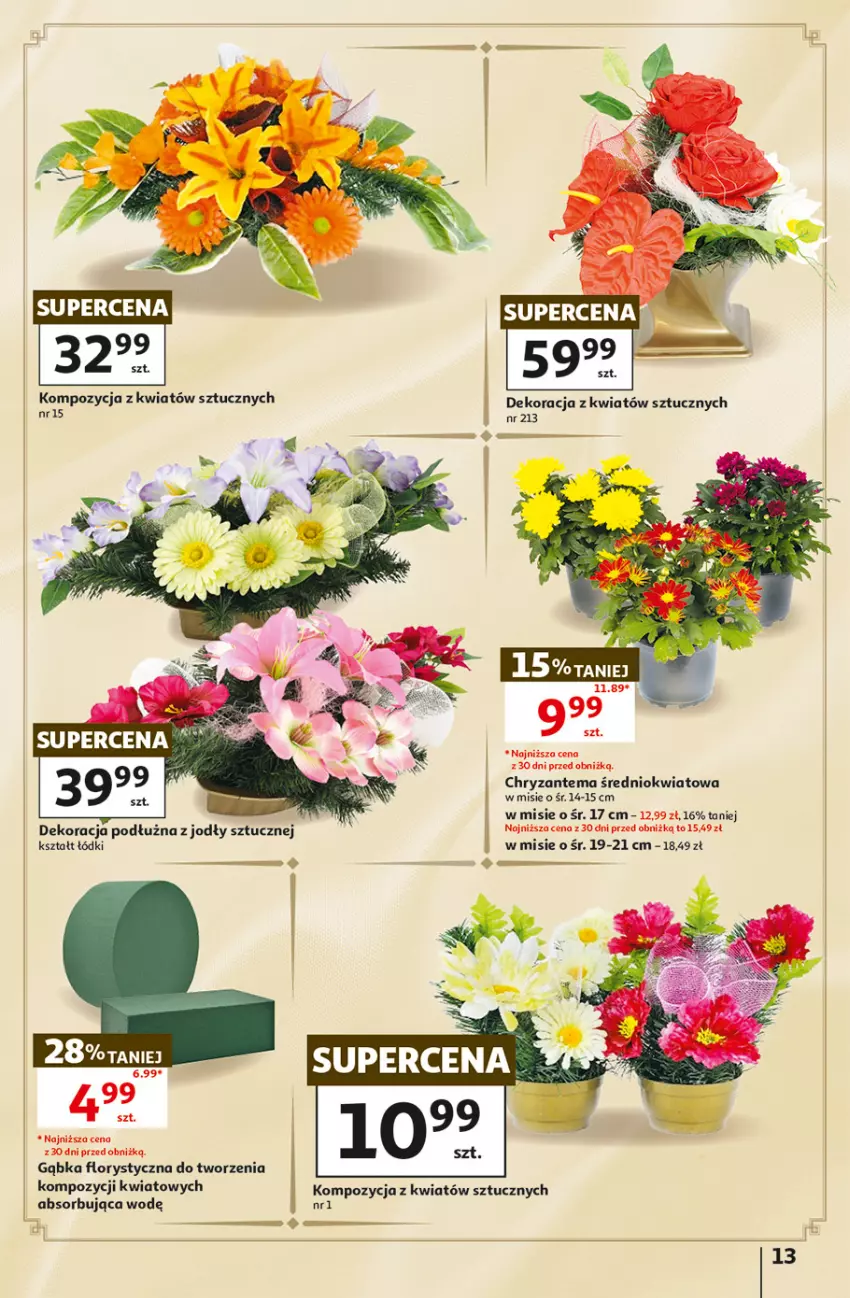Gazetka promocyjna Auchan - 30 Lat Hipermarket - ważna 08.10 do 14.10.2026 - strona 13 - produkty: Chryzantema, EPEE