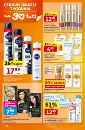 Gazetka promocyjna Auchan - 30 Lat Hipermarket - Gazetka - ważna od 14.10 do 14.10.2026 - strona 34 - produkty: Mydło w płynie, Pantene, Joanna, Lack, Wella, Szampon, Odżywka, Mydło, Maska, Szczoteczka, Lakier, Farba do włosów, Fa