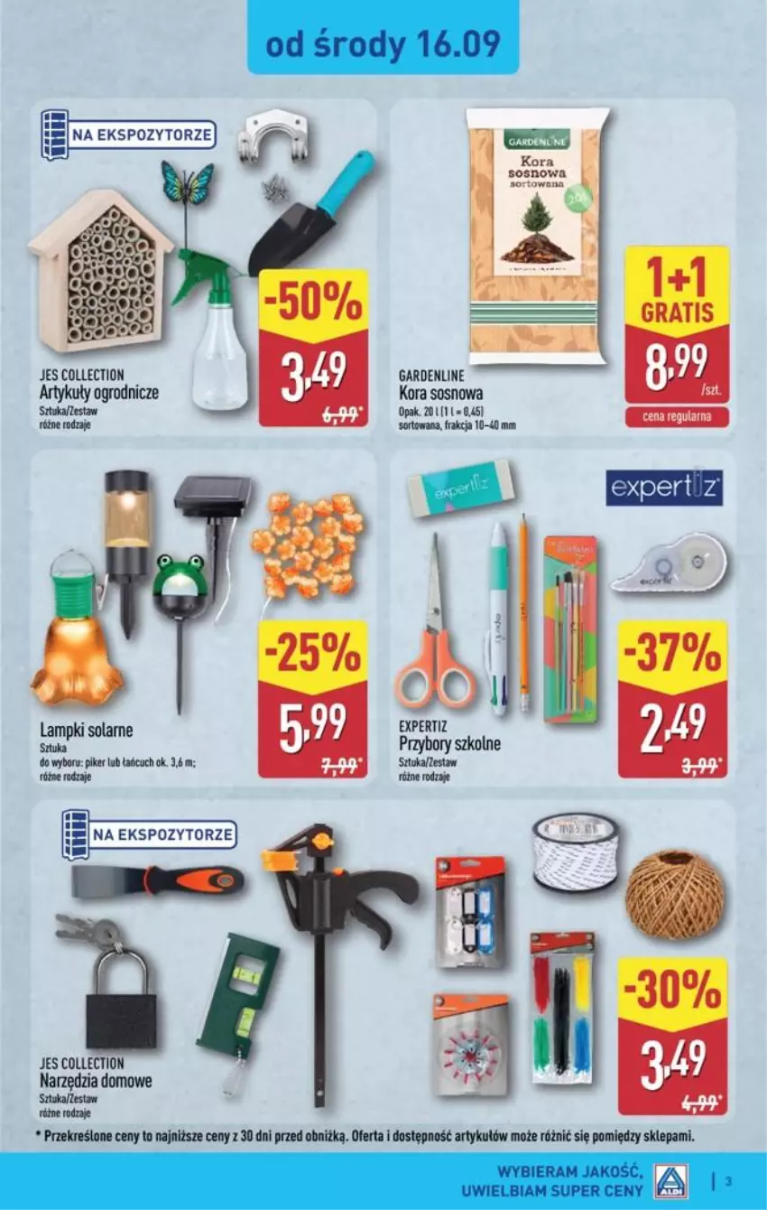 Gazetka promocyjna Aldi - Przygotuj się na kolejny tydzień! - ważna 16.09 do 19.09.2026 - strona 3 - produkty: Gra, Sos
