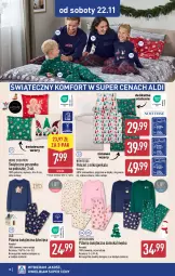 Gazetka promocyjna Aldi - Artykuły przemysłowe i tekstylia - Gazetka - ważna od 22.11 do 22.11.2025 - strona 10 - produkty: Pościel, Poszewka, Wełna, Dzieci, Piżama, Fa