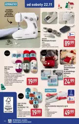 Gazetka promocyjna Aldi - Artykuły przemysłowe i tekstylia - Gazetka - ważna od 22.11 do 22.11.2025 - strona 12 - produkty: Torebka, Top, Szal, Karp, Włóczka, Silan, Szyna