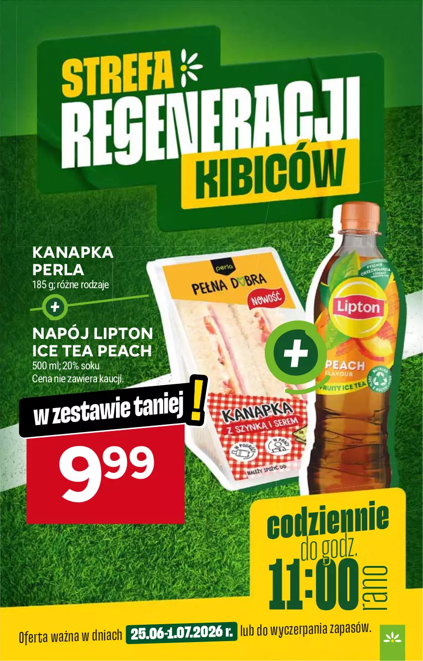 Gazetka promocyjna Stokrotka - Market - ważna 25.06 do 01.07.2026 - strona 2 - produkty: Ice tea, Lipton, Napój