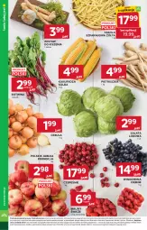 Gazetka promocyjna Stokrotka - Market - Gazetka - ważna od 01.07 do 01.07.2026 - strona 12 - produkty: Cebula, Warzywa, Pietruszka, Sałata lodowa, Sałat, Optima, Fasola, Maliny, Winogrona, Fasola szparagowa, Owoce, Wino, Mięso, Kukurydza, Jabłka, Fa