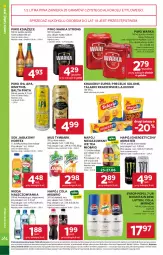 Gazetka promocyjna Stokrotka - Market - Gazetka - ważna od 01.07 do 01.07.2026 - strona 24 - produkty: Piwa, Piwo, Książęce, Nałęczowianka, Warzywa, Sok, Lajkonik, Mus, Gra, Napój energetyczny, Ice tea, Mirinda, Warka, Pepsi, Sok jabłkowy, Optima, Lipton, Tymbark, Syrop, Owoce, Napój niegazowany, Precelki, Woda, Napój, Krakersy, Mięso, Hortex