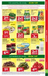 Gazetka promocyjna Stokrotka - Market - Gazetka - ważna od 01.07 do 01.07.2026 - strona 5 - produkty: Piwa, Piwo, Warzywa, Por, Gra, Big Milk, Lody, Perła, Optima, Algida, Kaszanka, Owoce, Kasza, Olej, Pomidory, Captain Jack, Mięso, Knorr, Wkład olejowy, LG