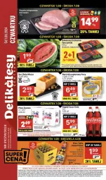 Gazetka promocyjna Delikatesy Centrum - NOWA GAZETKA Delikatesy Centrum od 1 sierpnia! 1-7.08.2024 - Gazetka - ważna od 07.08 do 07.08.2024 - strona 1 - produkty: Piwo, Ser, Rum, Papier, Złoty Mazur, Szynka wieprzowa, Rama, Tatra, Szynka, Tarczyński, Ręcznik, Rolki, Foxy, Kabanos, Orka