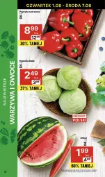 Gazetka promocyjna Delikatesy Centrum - NOWA GAZETKA Delikatesy Centrum od 1 sierpnia! 1-7.08.2024 - Gazetka - ważna od 07.08 do 07.08.2024 - strona 15 - produkty: Warzywa, Papryka czerwona, Papryka, Warzywa i owoce, Owoce