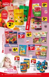 Gazetka promocyjna Topaz - Gazetka - Gazetka - ważna od 28.04 do 28.04.2021 - strona 12 - produkty: Ser, Mus, Gerber, Orzeszki, Zupa, Chipsy, Dżem, Sonko, Galaretka, Popcorn, Crunchips, Lorenz, Deser, Delecta, Orzeszki ziemne, Gala