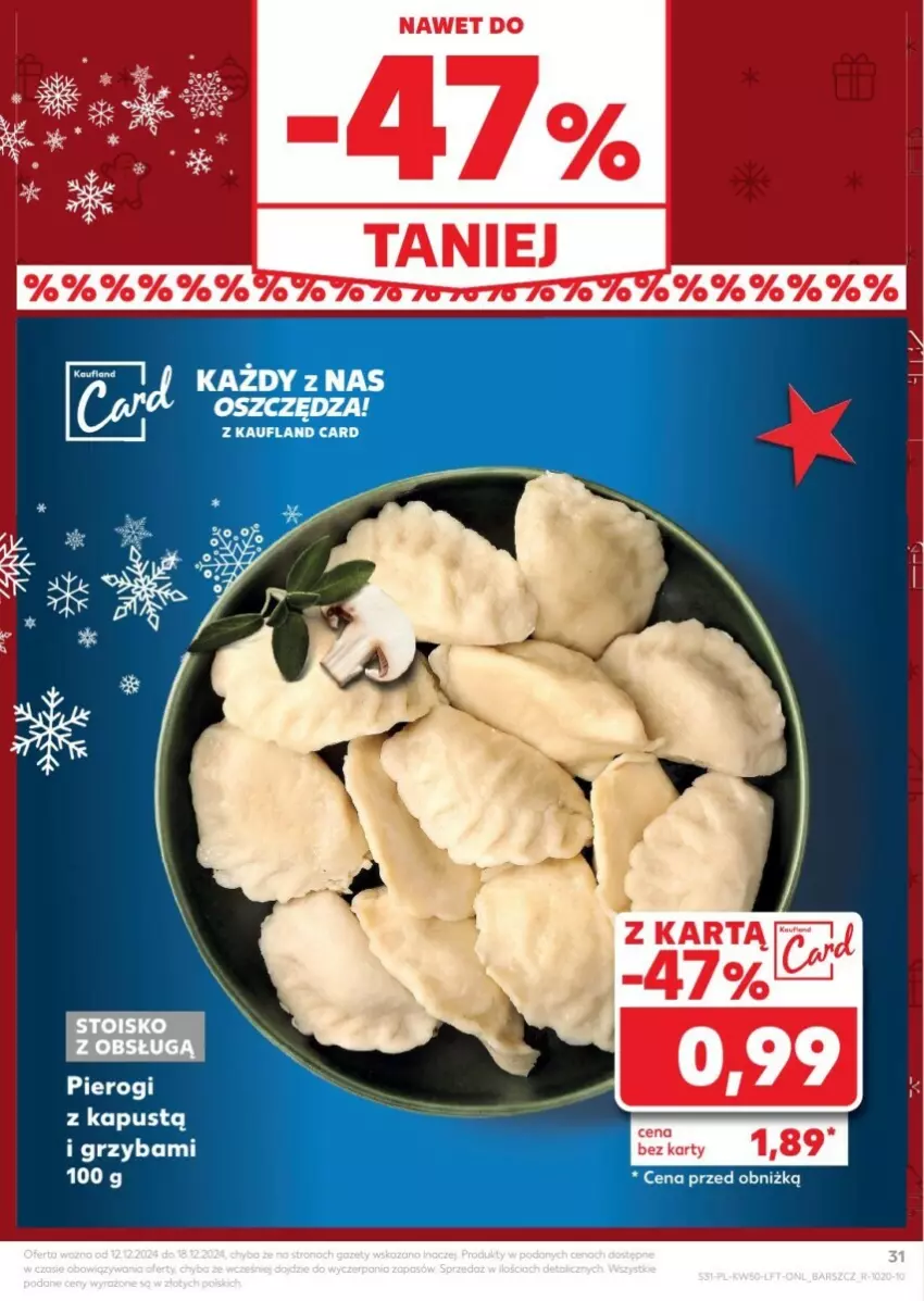 Gazetka promocyjna Kaufland - ważna 12.12 do 18.12.2024 - strona 26 - produkty: Kapustą