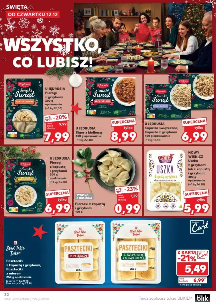 Gazetka promocyjna Kaufland - ważna 12.12 do 18.12.2024 - strona 27 - produkty: Bigos, Kapustą, Pierogi