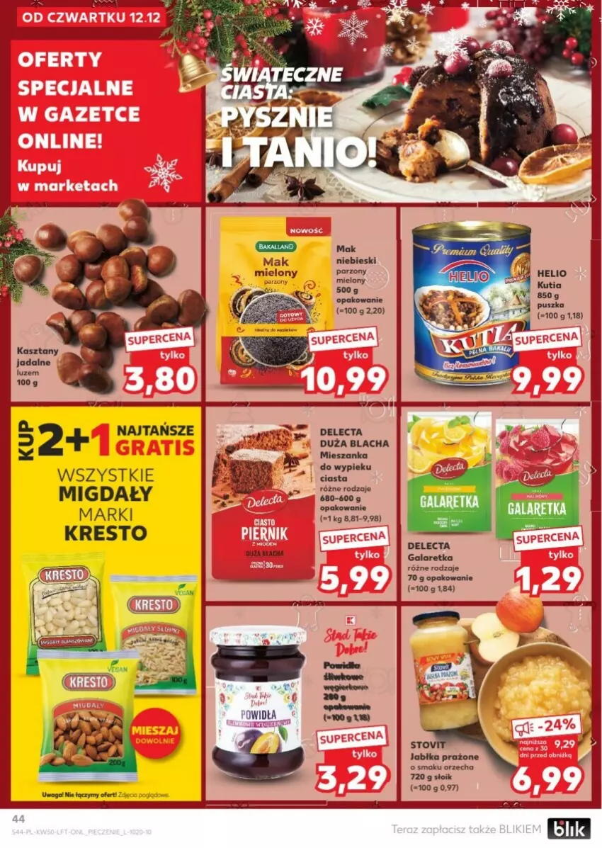 Gazetka promocyjna Kaufland - ważna 12.12 do 18.12.2024 - strona 40 - produkty: Migdały