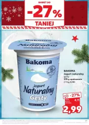 Gazetka promocyjna Kaufland - Gazetka - ważna od 18.12 do 18.12.2024 - strona 65 - produkty: Jogurt naturalny, Jogurt, Bakoma