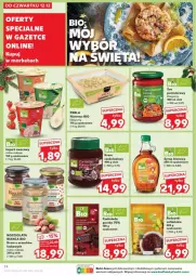 Gazetka promocyjna Kaufland - Gazetka - ważna od 18.12 do 18.12.2024 - strona 73 - produkty: Hummus, Sos, Mus, Jogurt owocowy, Jogurt, Sos pomidorowy, Czekolada, Syrop