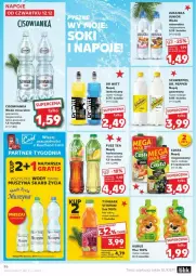 Gazetka promocyjna Kaufland - Gazetka - ważna od 18.12 do 18.12.2024 - strona 86 - produkty: Sok, Mus, Napoje, Schweppes, Napój izotoniczny, Napój gazowany, Tymbark, Szyna, Woda mineralna, Kubuś, Napój niegazowany, Woda, Napój, Cisowianka