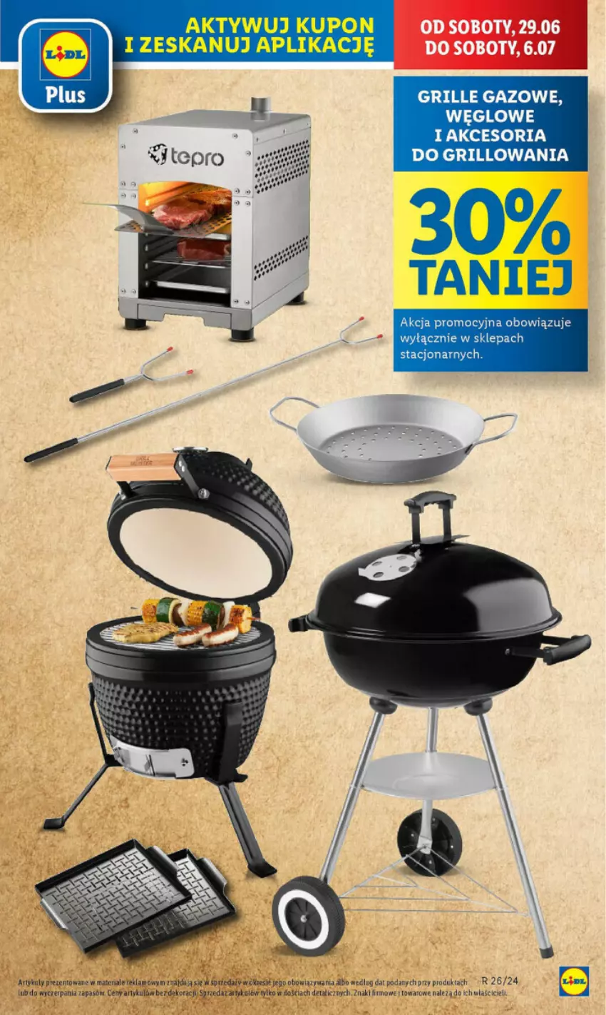 Gazetka promocyjna Lidl - ważna 24.06 do 30.06.2024 - strona 33 - produkty: Grill