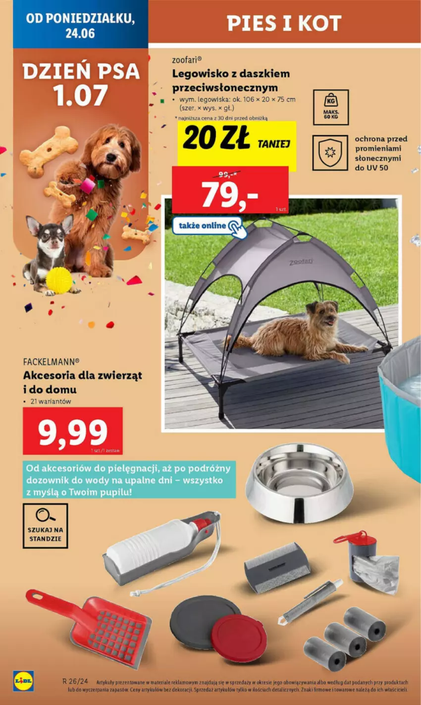 Gazetka promocyjna Lidl - ważna 24.06 do 30.06.2024 - strona 4 - produkty: Dozownik, Fa, LEGO, Legowisko