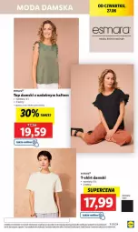 Gazetka promocyjna Lidl - Gazetka - ważna od 30.06 do 30.06.2024 - strona 11 - produkty: Top, T-shirt, Moda