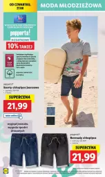 Gazetka promocyjna Lidl - Gazetka - ważna od 30.06 do 30.06.2024 - strona 21 - produkty: Sok, Szorty, Bermudy, Dres
