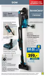 Gazetka promocyjna Lidl - Gazetka - ważna od 30.06 do 30.06.2024 - strona 36 - produkty: Silvercrest, Odkurzacz, Mop, Rura, Szczotka, Odkurzacz bezprzewodowy, Akumulator