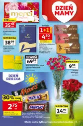 Gazetka promocyjna Auchan - 30 Lat Supermarket - Gazetka - ważna od 27.05 do 27.05.2026 - strona 3 - produkty: Woda perfumowana, Tchibo, Koc, Perfum, Kawa mielona, Kawa, Twix, Czekolada, Mars, Woda, Merci, Czekolada nadziewana