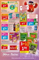 Gazetka promocyjna Auchan - 30 Lat Supermarket - Gazetka - ważna od 27.05 do 27.05.2026 - strona 7 - produkty: Piwo, Ciastka, Pur, Purina, Mirinda, Pepsi, Carlsberg, Lipton, Napój gazowany, Danio, Olej rzepakowy, Napój, Olej, Sucha karma