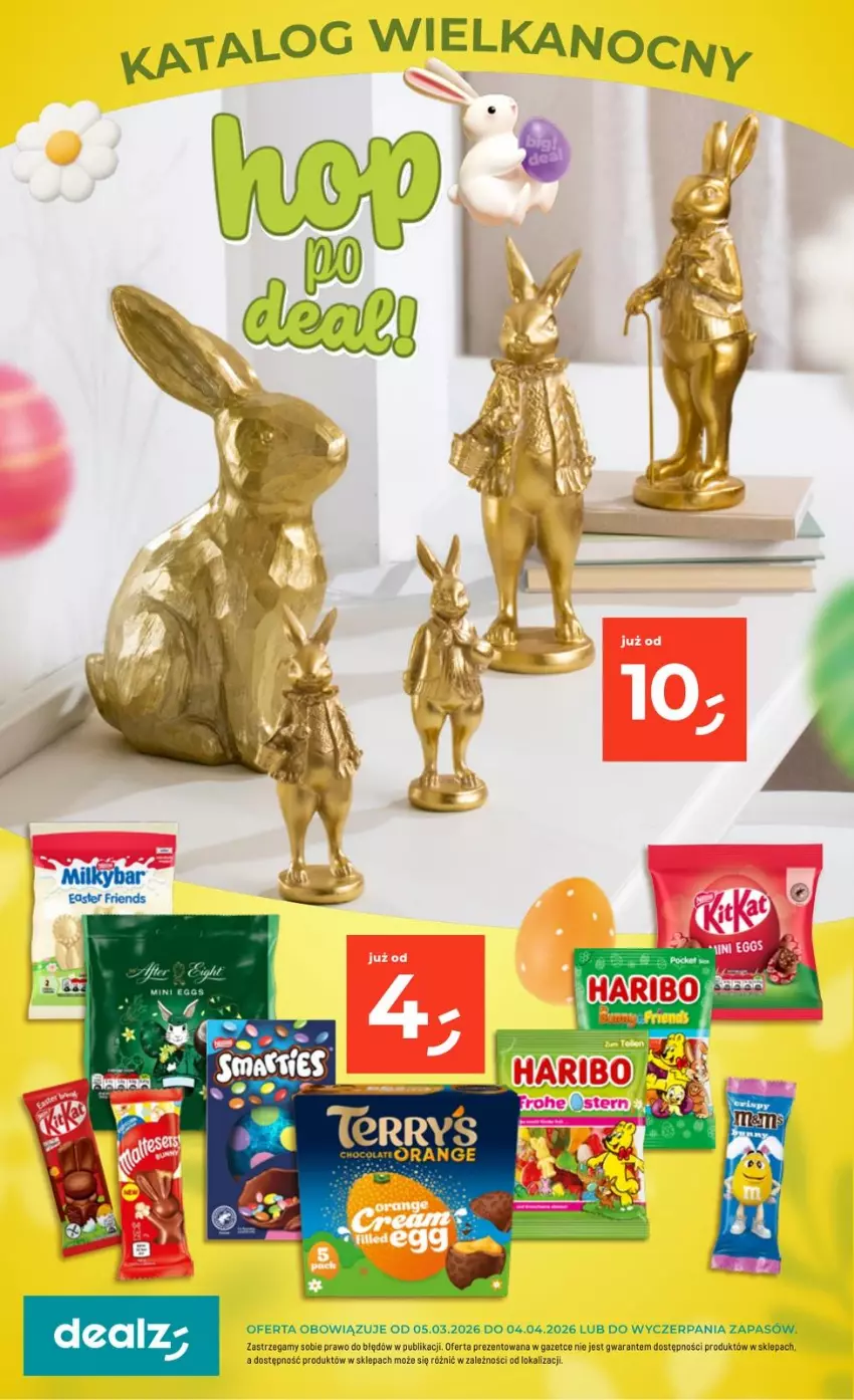 Gazetka promocyjna Dealz - KATALOG WIELKANOCNY - ważna 05.03 do 04.04.2026 - strona 1
