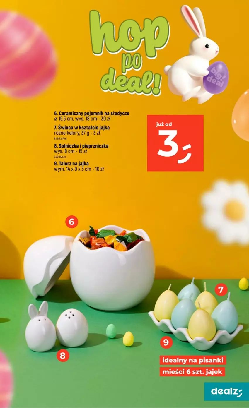 Gazetka promocyjna Dealz - KATALOG WIELKANOCNY - ważna 05.03 do 04.04.2026 - strona 29 - produkty: Pieprz, Pieprzniczka, Pojemnik, Solniczka, Talerz, Znicz