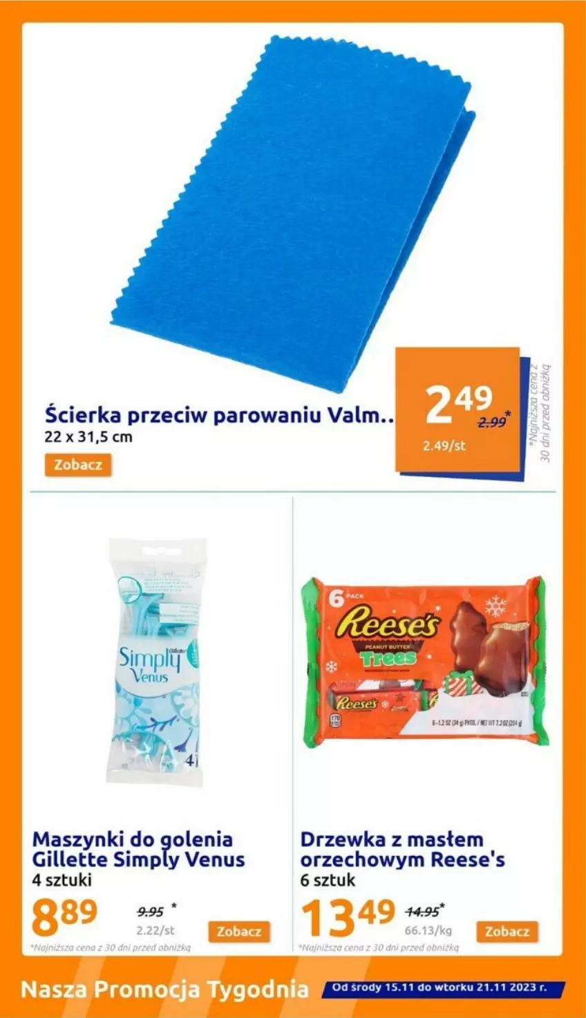 Gazetka promocyjna Action - ważna 15.11 do 21.11.2023 - strona 11 - produkty: Gillette, Venus