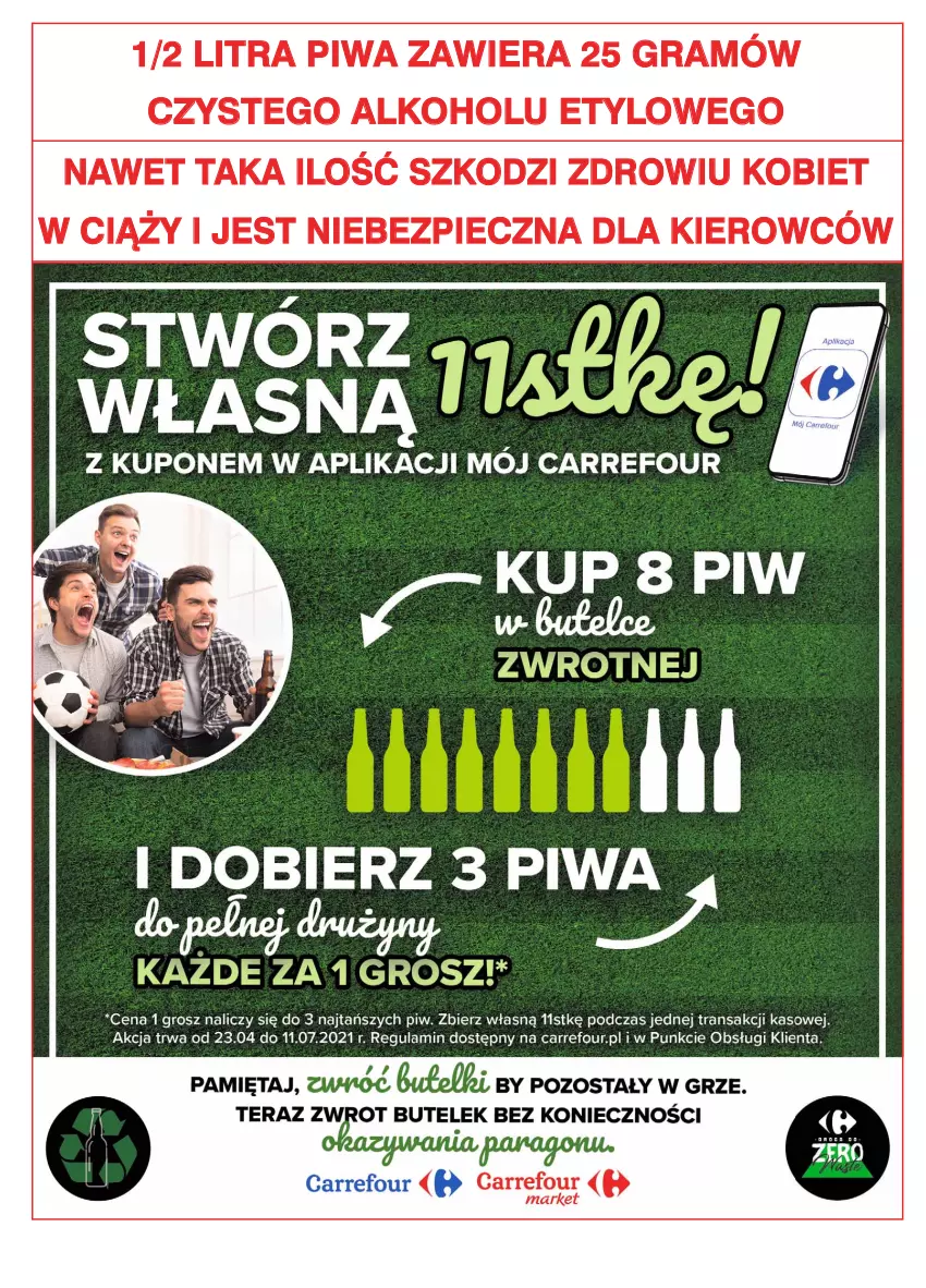 Gazetka promocyjna Carrefour - Gazetka Market - ważna 19.04 do 30.04.2021 - strona 21 - produkty: Gra, Piec, Piwa